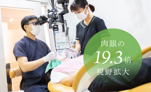 肉眼の19.3倍の視野拡大